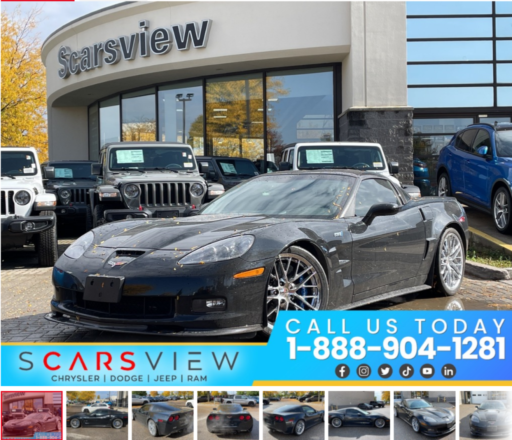 2010 Chevrolet Corvette ZR1 Real Deal Makers