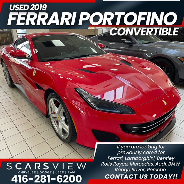 2019 Ferrari Portofino Convertible Real Deal Makers