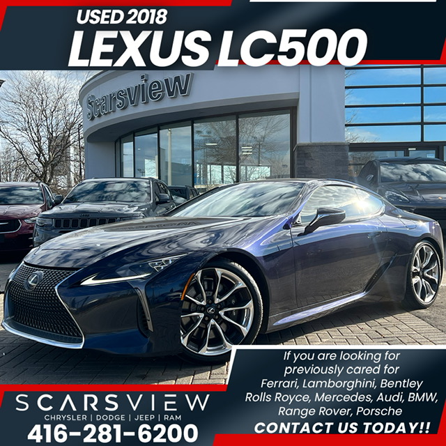 2018 Lexus LC 500 