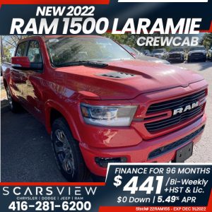 2022 RAM 1500 Laramie for sale Pickering