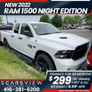 2022 Ram 1500 Night Edition Real Deal Makers