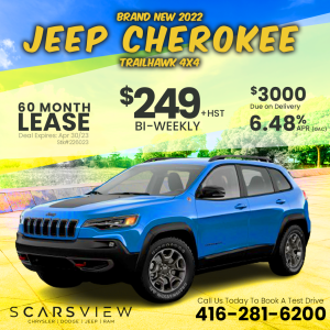 2022 Jeep Cherokee Trailhawk 4x4