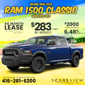 New 2022 RAM 1500 Warlock Scarborough